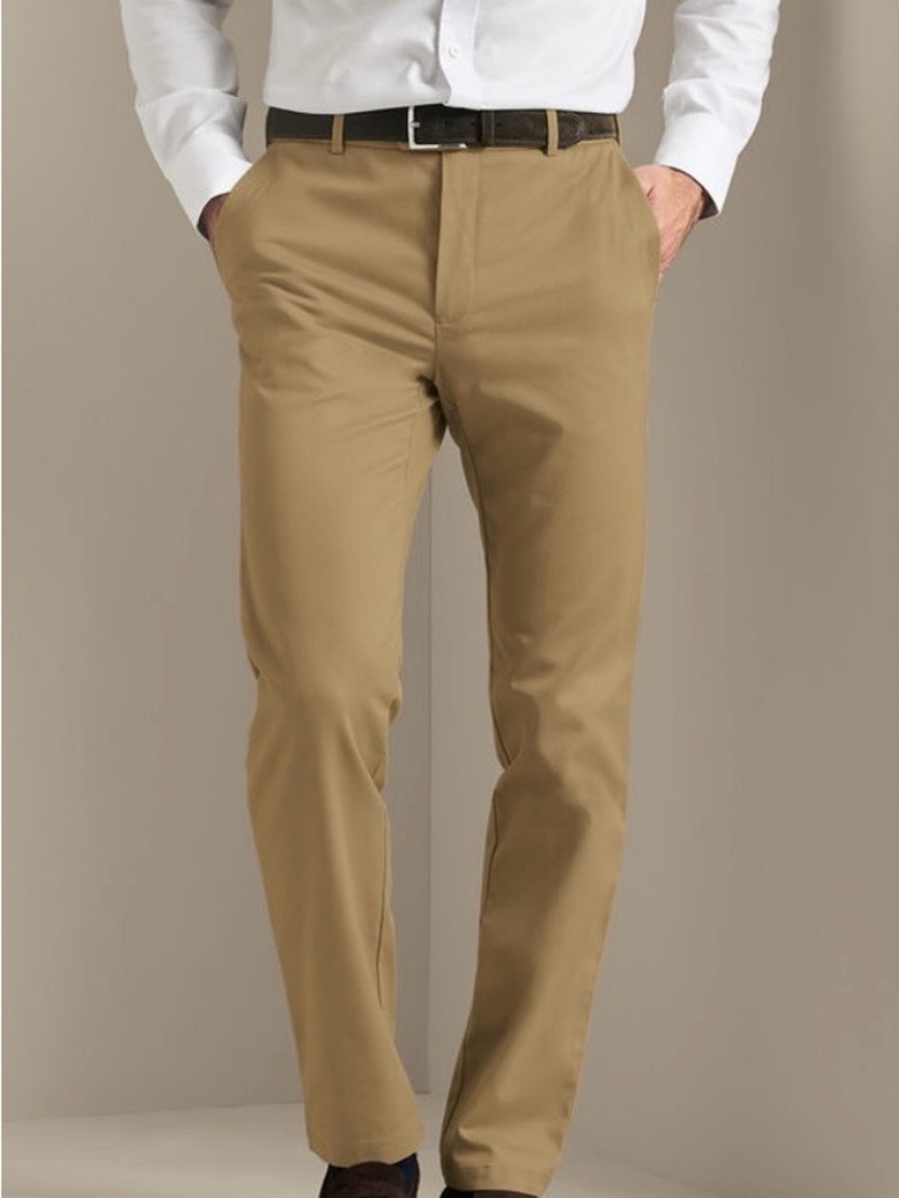 Kenneth Cole Men's Khaki Chino Pants